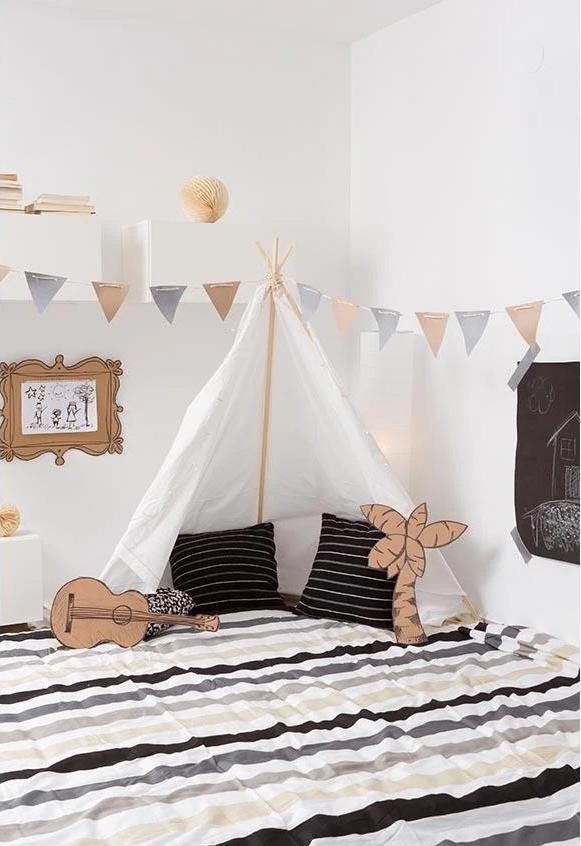 Headboard White Wall Bed Photo Backdrop G-455