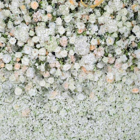 Blumenwand Fotografie Hintergrund für Party G-604