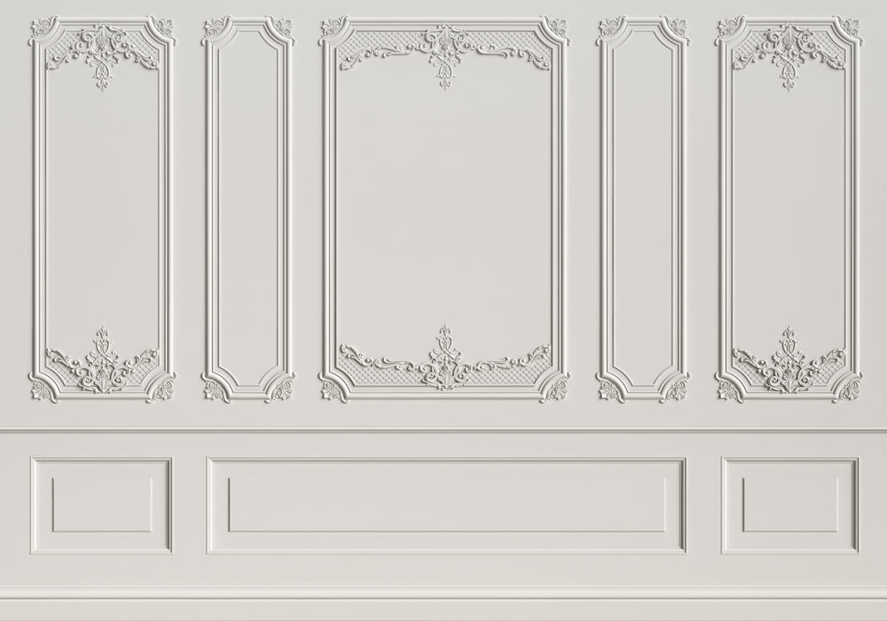 Klassische Innenwand Weiße Fotografie Hintergrund GA-5