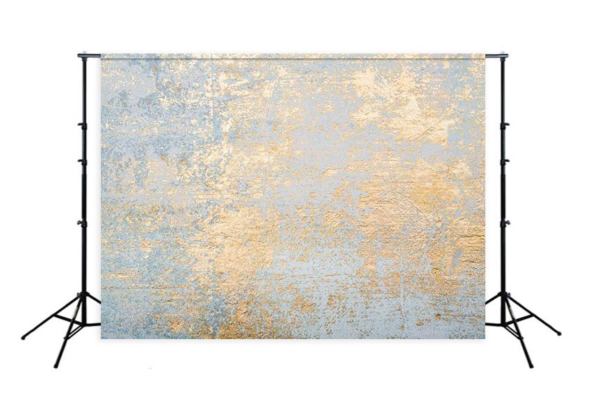 Retro Shiny Gold Abstract Backdrop for Photography GC-129