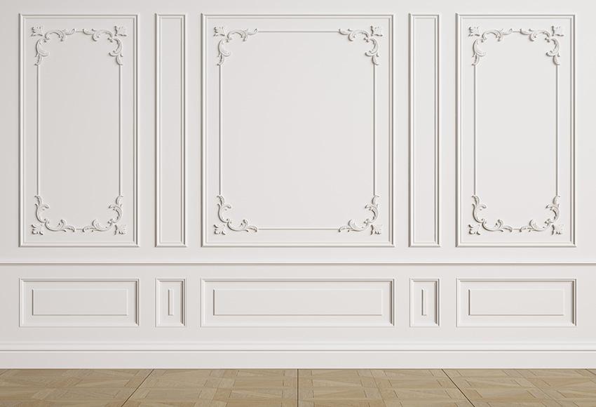 Retro Weißer Wand Hintergrund für Fotografie GX-1031