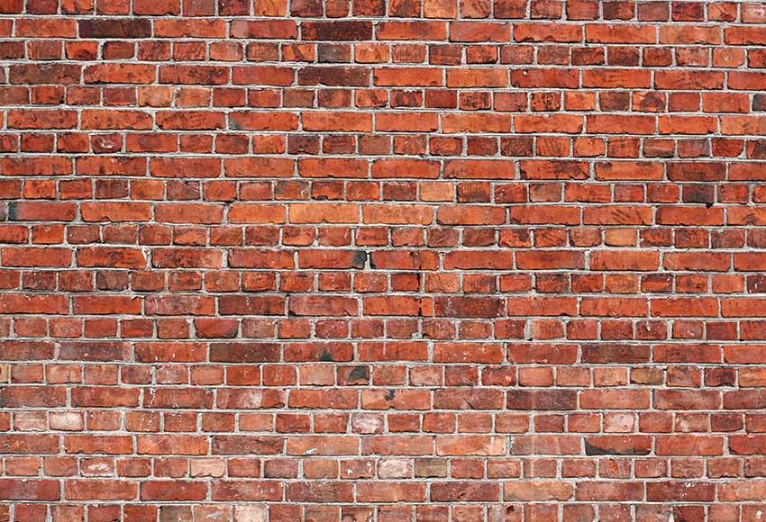 Alter Roter Backsteinmauer Hintergrund für Fotografie GX-1032