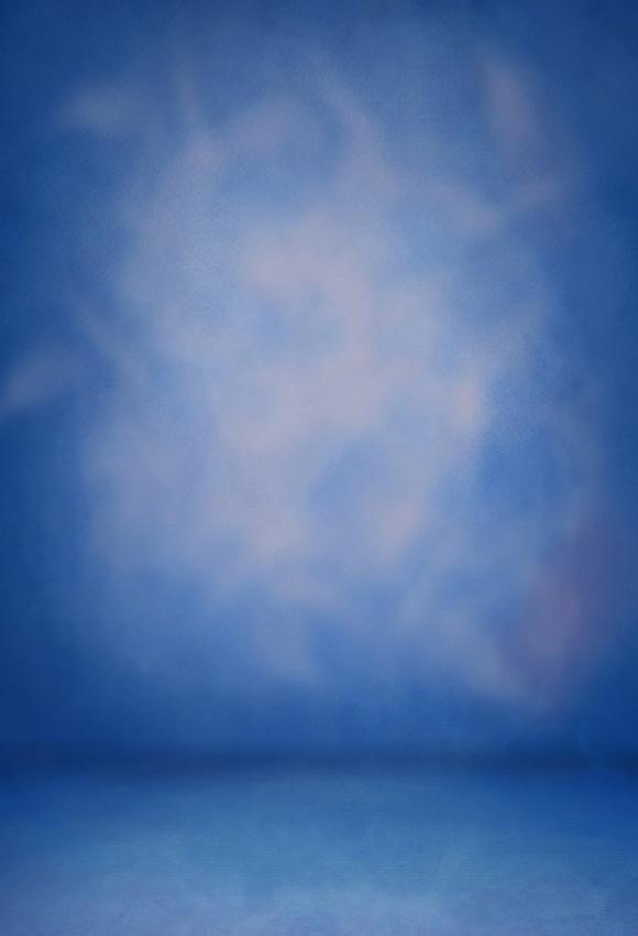 Blue Portrait Studio Backdrop for Photography