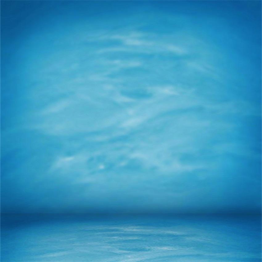 Sky Blue Abstract Texture Backdrop for Photography