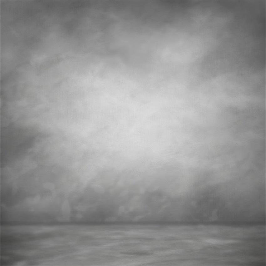 Abstract Gray Grunge Texture Backdrop for Portrait Photography