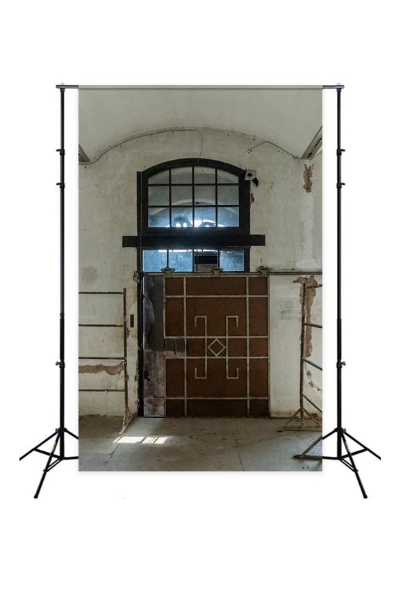 Szenische Hintergründe Verlassene Haushintergründe Großer Fensterhintergrund J03142