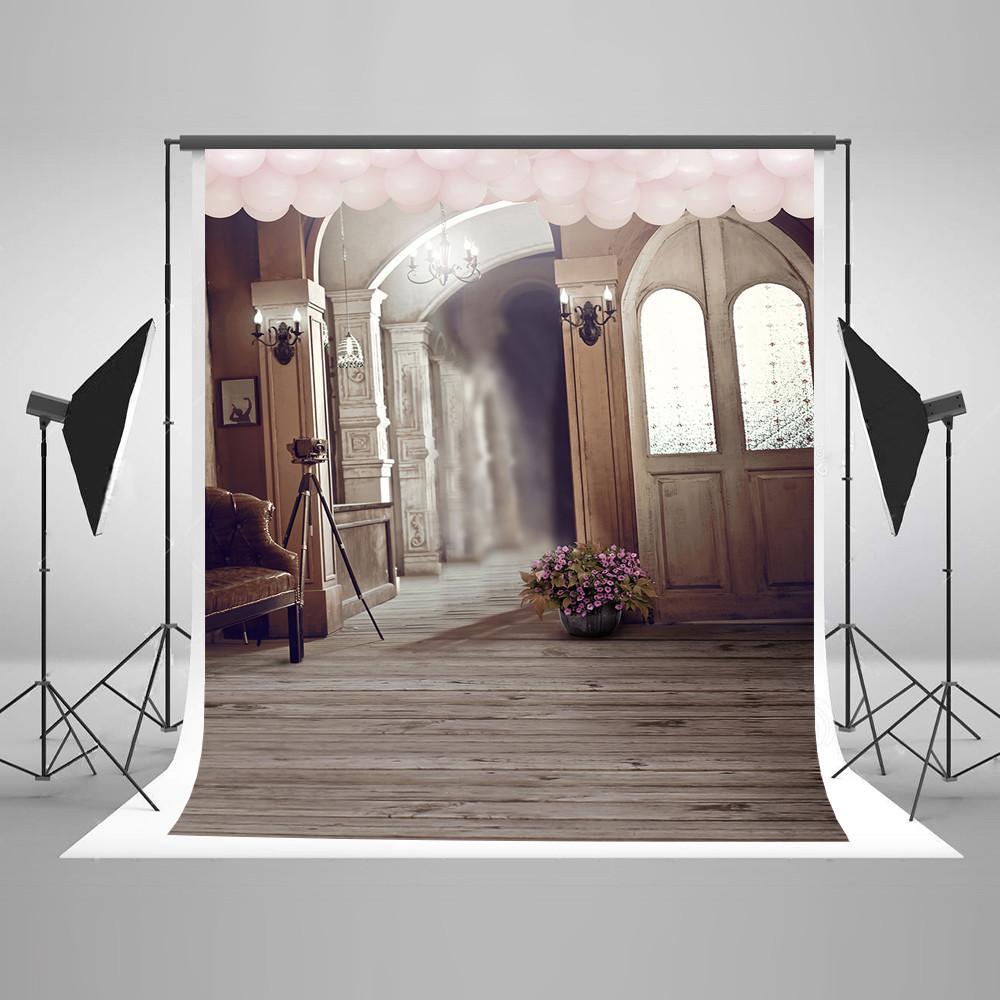 Castle Inside Scene Door Backdrop for Photography LK-3789