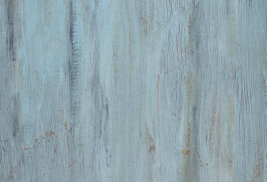 Blue Wooden Texture Backdrop for Photography M008