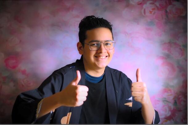 Rosa Blumen verschwommen Hintergrund für Neugeborene Fotografie S-100