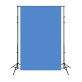 Blauer einfarbiger Fotografie-Hintergrund für Fotostudio SC41