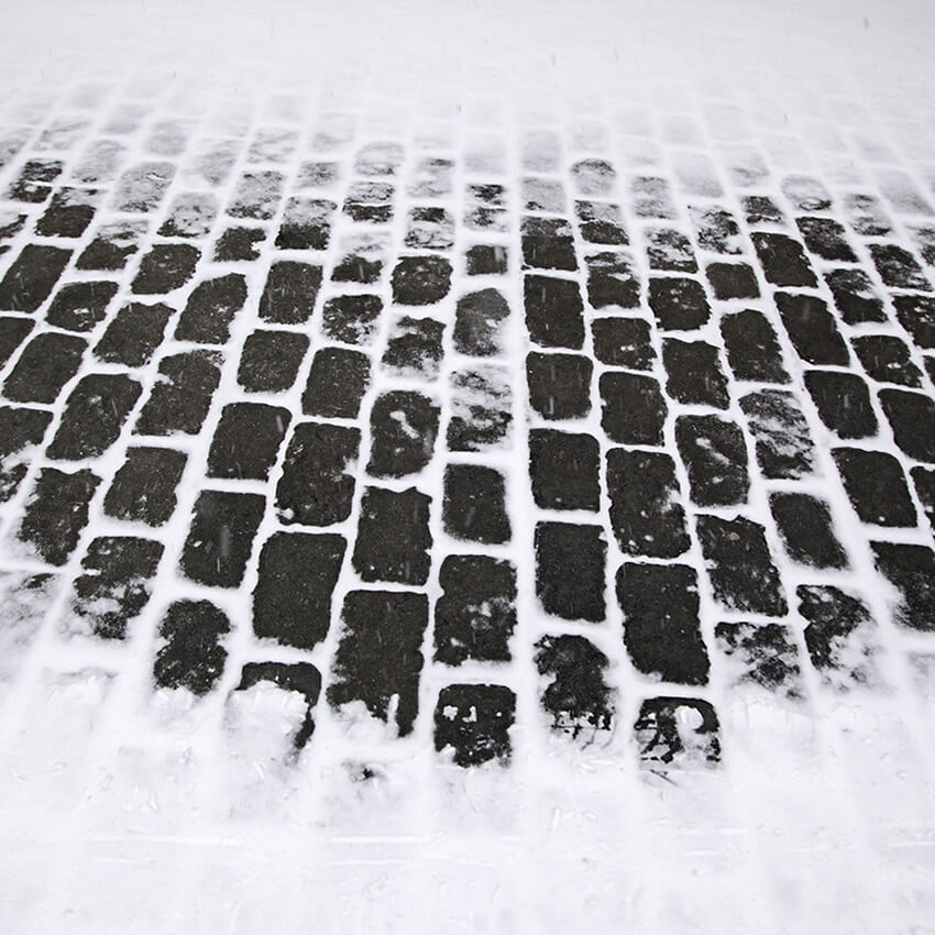 Street Floor With Ice Backdrop for Photo Studio