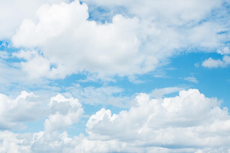 Backdrop White Clouds Sky Photo Studio Backdrop