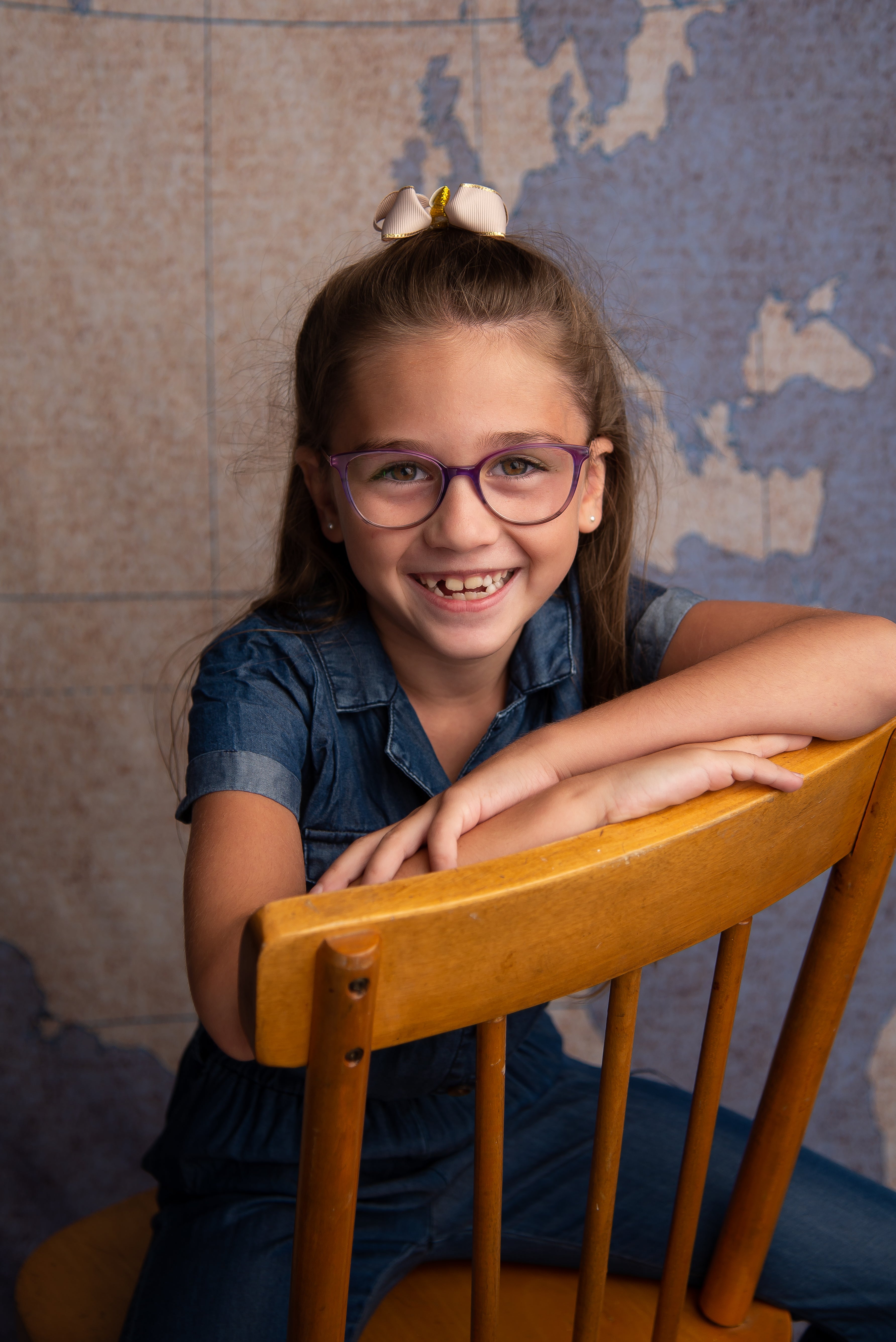 Retro-Karte zurück zur Schule Kulisse für Fotografie