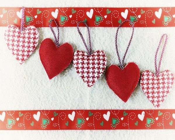 Cute Love Hearts Valentine's Day Photography Backdrop SH491