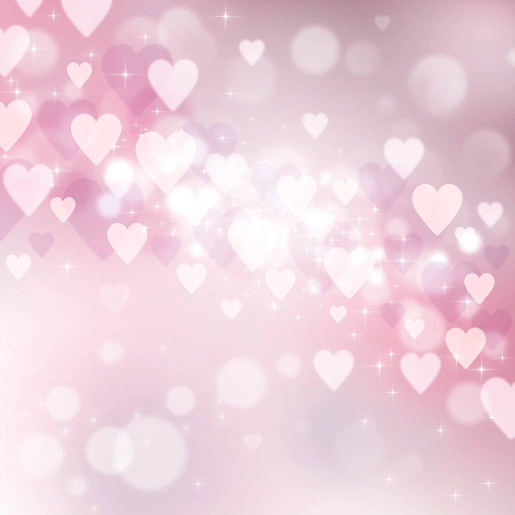 Boekh Pink Background Valentine's Day Photography Backdrop VAT-22