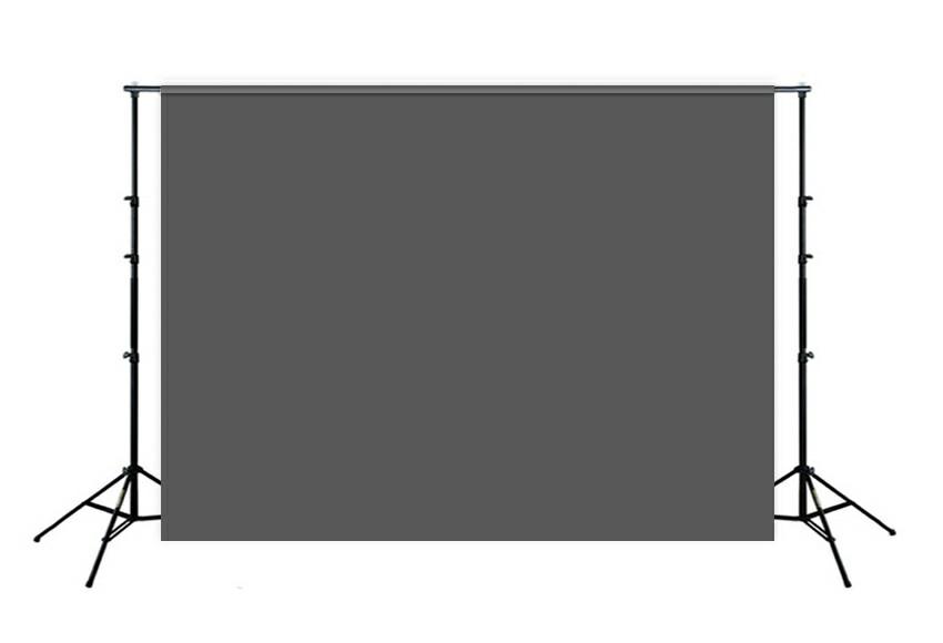 Dark Grey Solid Color Backdrop for Photo Studio S4