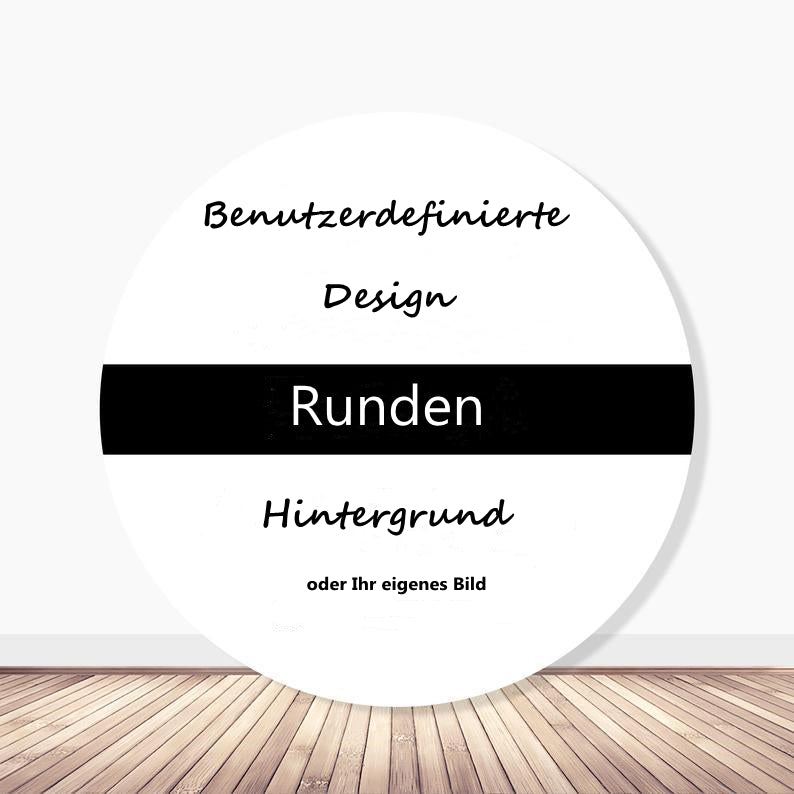 Benutzerdefinierte Runde Hintergrund für Foto-Shooting TR-100