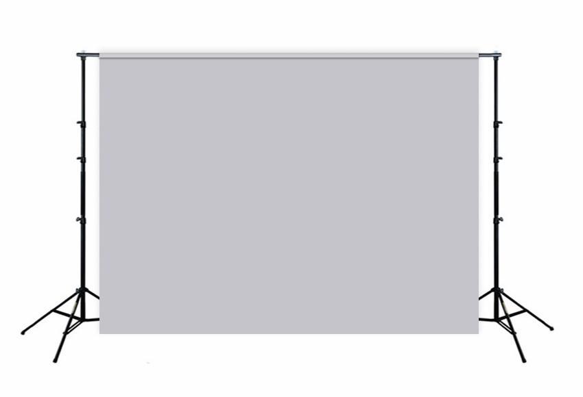 Large Grey Solid Color Photo Booth Backdrop S6