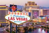 Welcome to Las Vegas  Casino City Night Scenery Photo Backdrop LV-317
