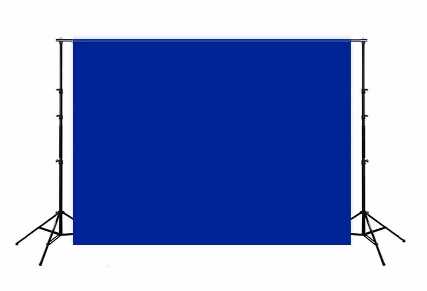 Royal Blue Solid Color Portrait Photography Backdrop S10