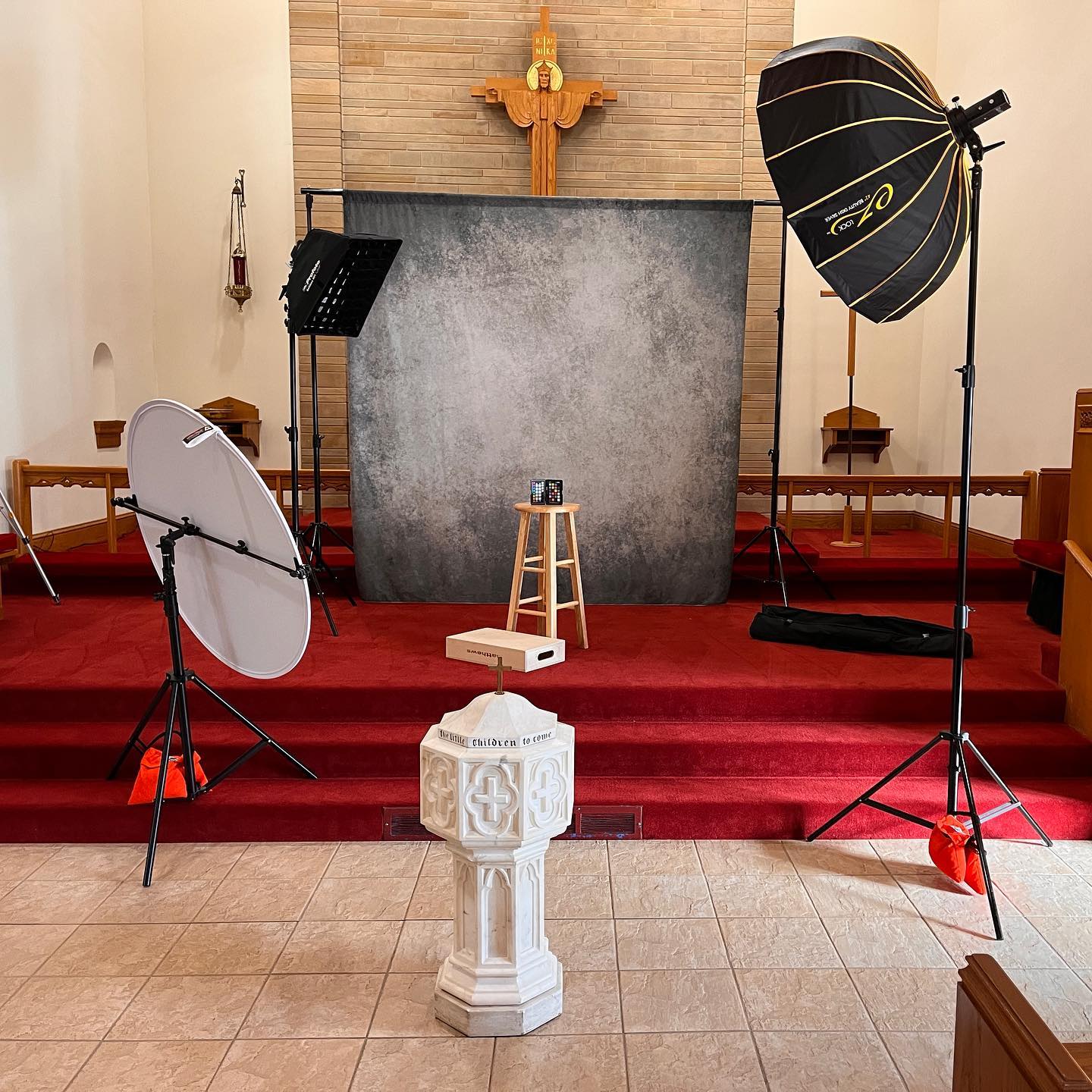 Grau Abstarct Textur Headshoot Portrait Studio Kulisse KAT-189
