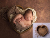 DBackdrop Holz Herzform Neugeborenen Fotografie Requisiten SYPJ4