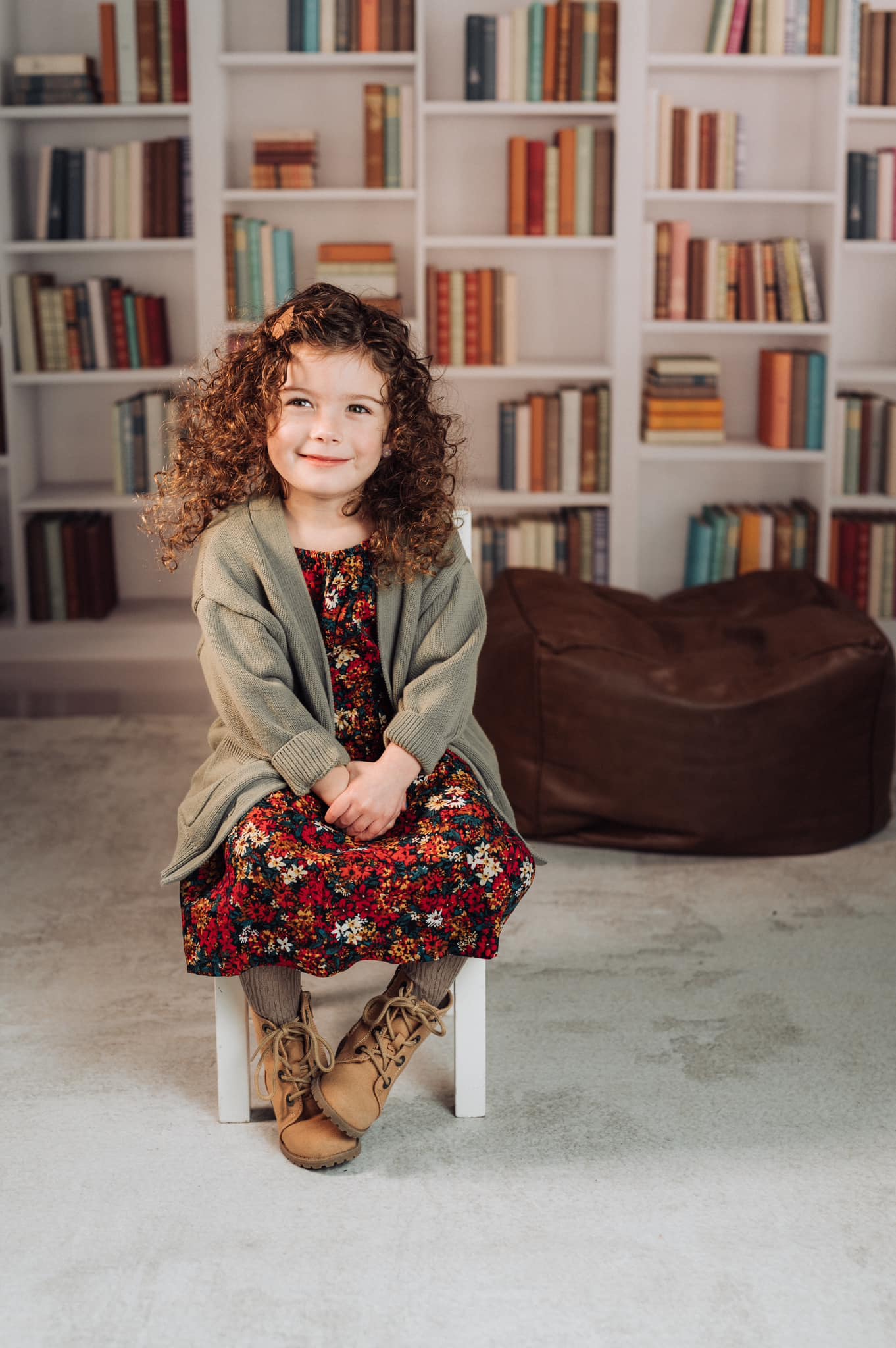Bücherregal Hintergrund für Schulfotografie GX-1029