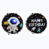 Astronaut Rakete Kinder Party Dekoration Aluminium Folienballon BA1