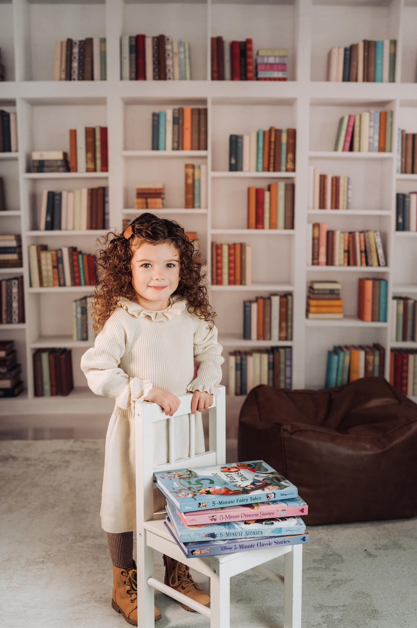 Bücherregal Hintergrund für Schulfotografie GX-1029