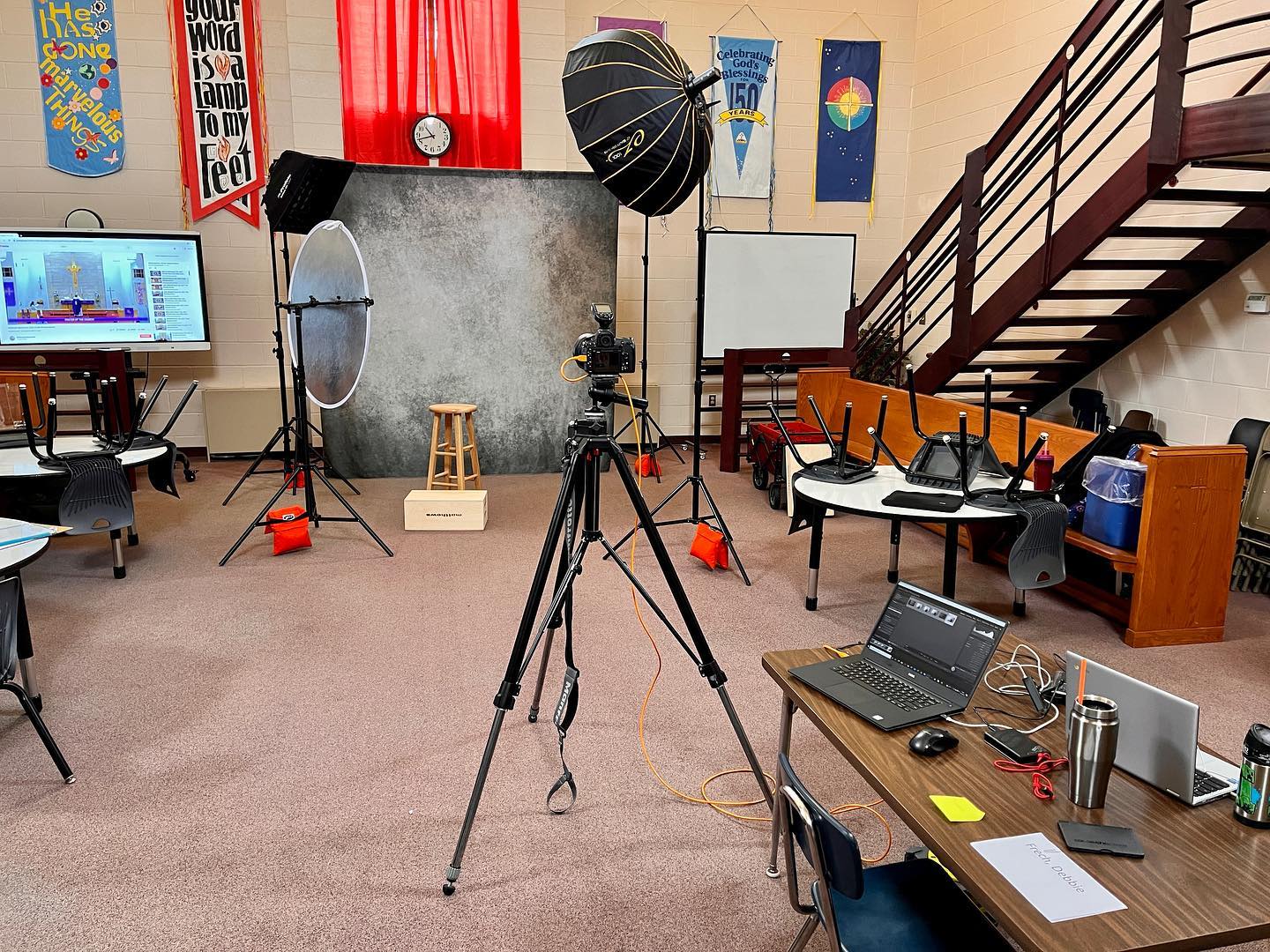 Grau Abstarct Textur Headshoot Portrait Studio Kulisse KAT-189