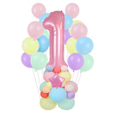 Macaron Latex Ballon Geburtstag Wochenende Vollmond Party Dekoration BA2