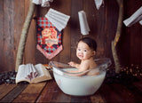 DBackdrop Transparente Badewanne Neugeborenen Fotografie Requisiten SYPJ2