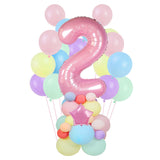 Macaron Latex Ballon Geburtstag Wochenende Vollmond Party Dekoration BA2