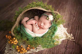 DBackdrop Handmade geflochtenen Korb neugeborenes Kind Fotografie Requisiten SYPJ8