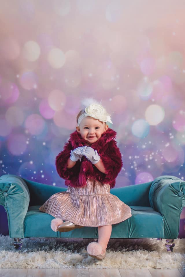 Bokeh-Kulisse Weiche goldene Glitzer-Bokeh-Fotokulisse MRR10-31