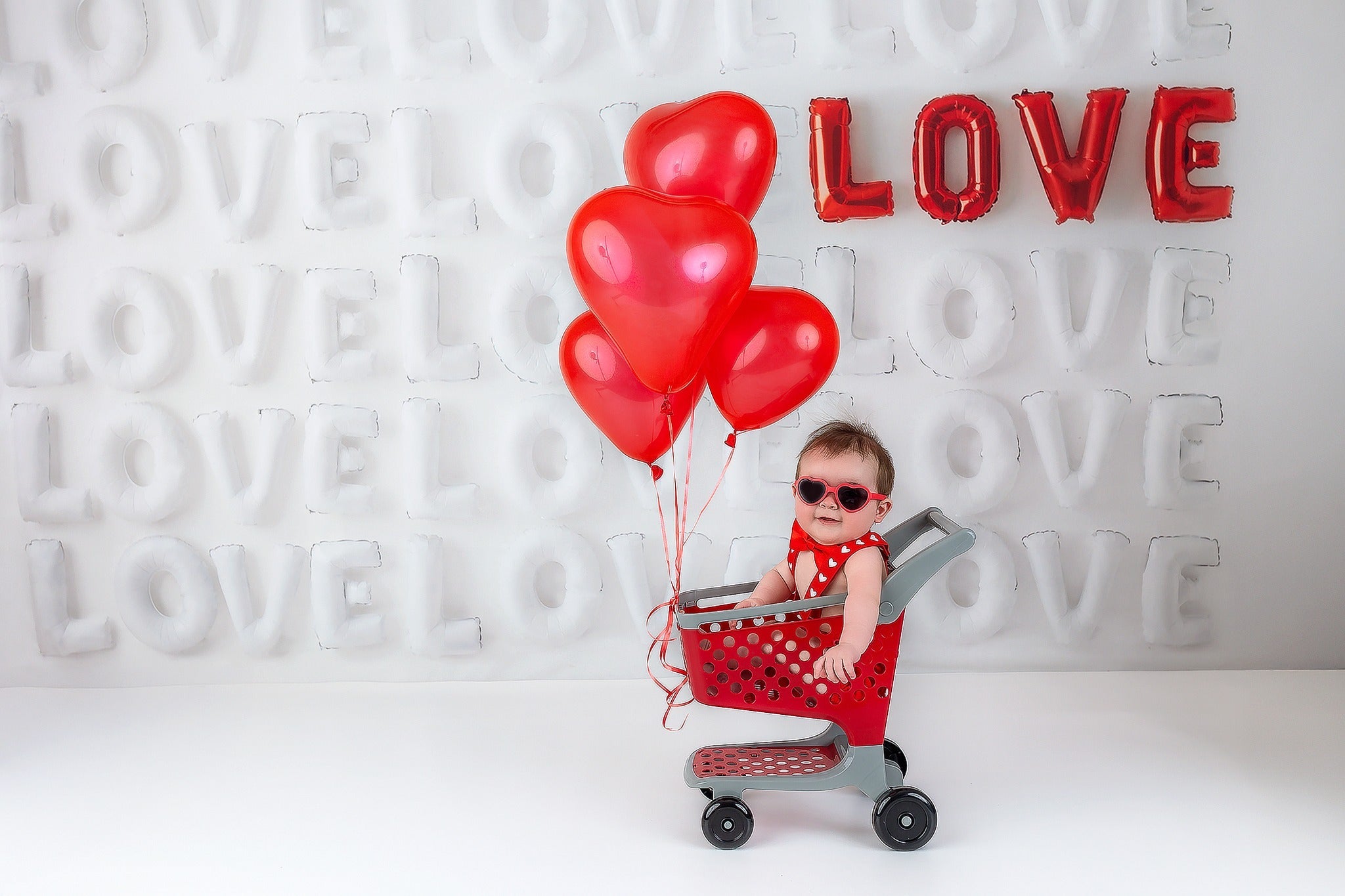 Valentinstag-Fotohintergrund Weiß-rote Liebesbriefe Fotohintergrund Valentinstag-Fotohintergrund MRR9-53
