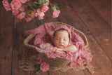 DBackdrop Handmade geflochtenen Korb neugeborenes Kind Fotografie Requisiten SYPJ8