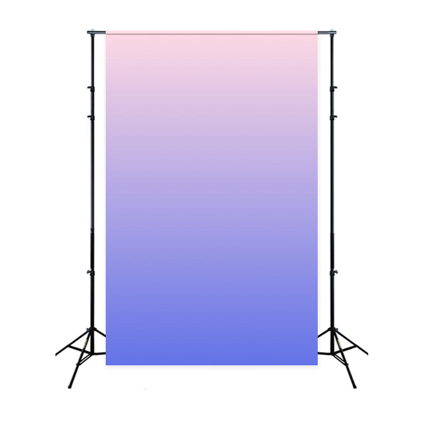 Backdrop für Portraits Rosa Lila Blau Farbverlauf Backdrop BRP-11-609