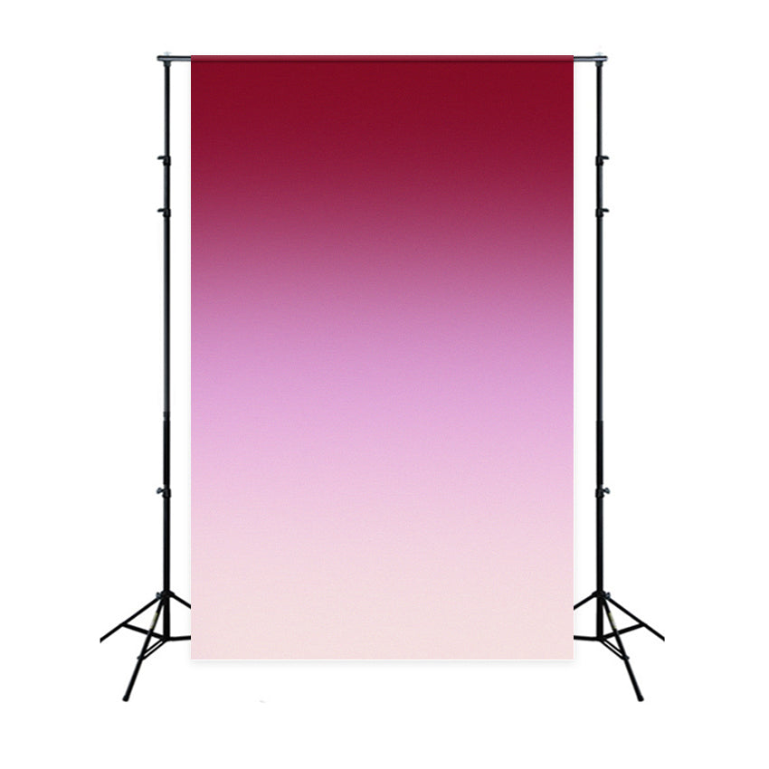 Backdrops Portrait Fotografie Rot Rosa Farbverlauf Backdrop BRP-11-615