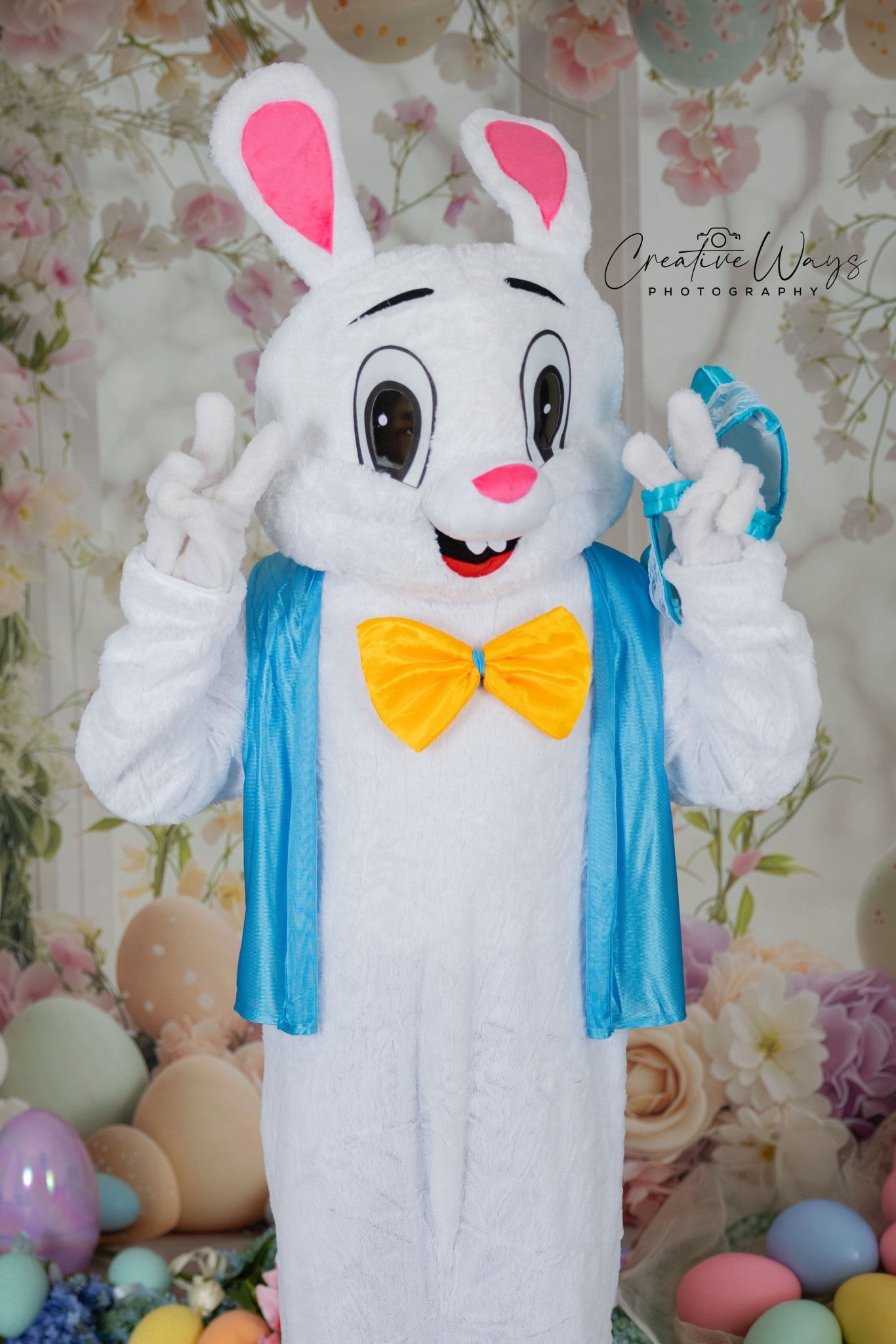 Ostern Fotokulisse Charme Fenster Hasen Hintergrund BRP1-213