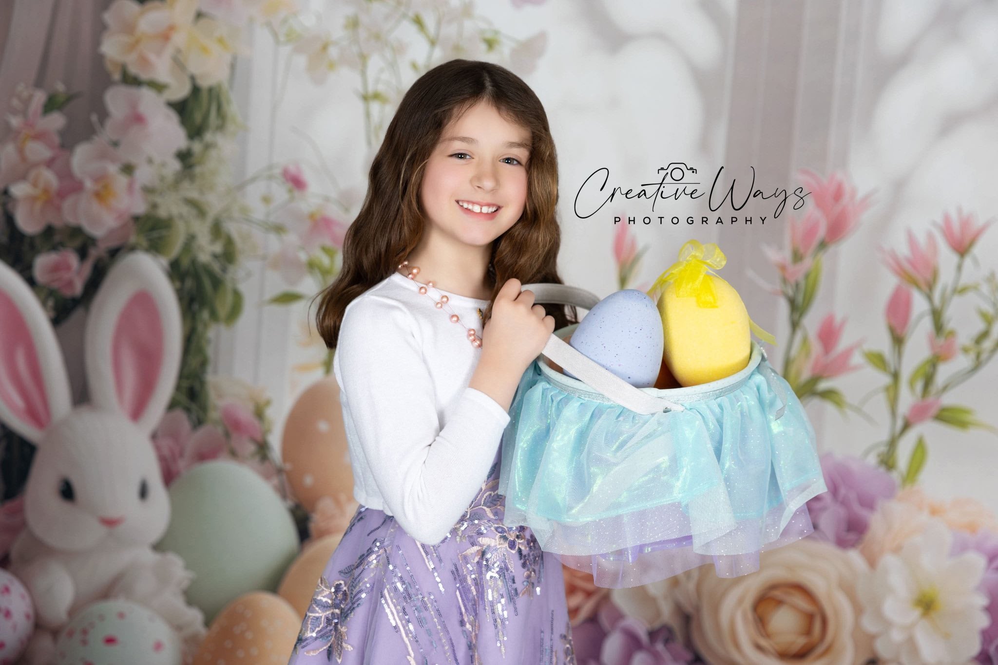 Ostern Fotokulisse Charme Fenster Hasen Hintergrund BRP1-213