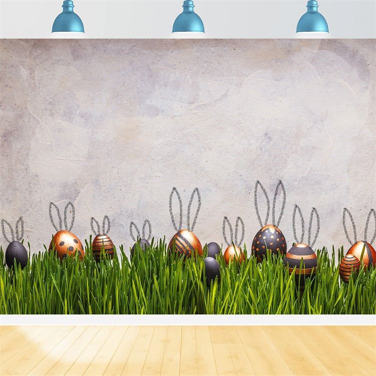 Backdrops Ostern Bilder Magische Hasenohren Ei Szene Backdrop BRP1-304