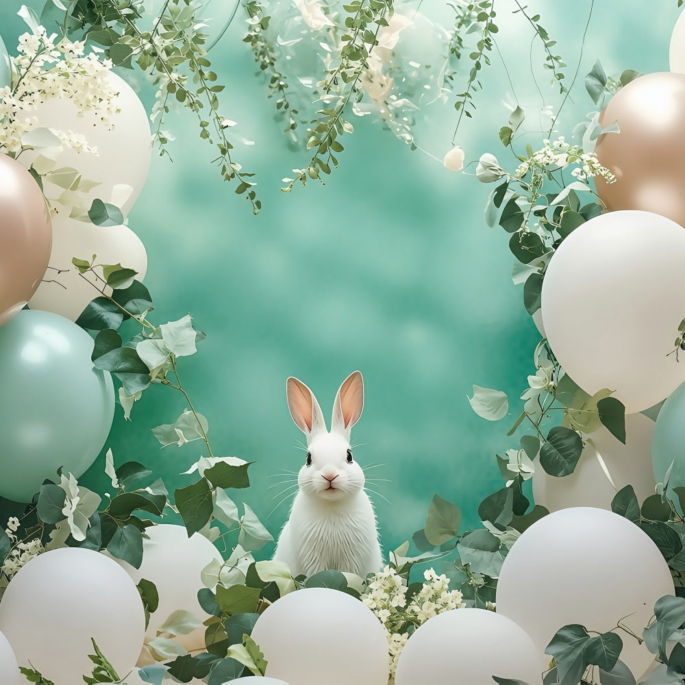 Ostern Frühling Backdrops Hase Ballon Fotografie Backdrop BRP1-305