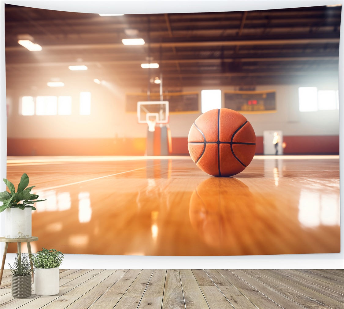 Backdrop Basketball Profi Sportplatz Backdrop BRP1-316