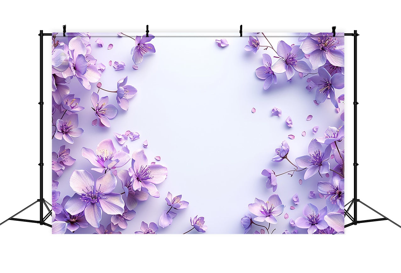 Blume Fotohintergrund Fotografie Heller Lavendel Minimalistischer Hintergrund BRP1-376