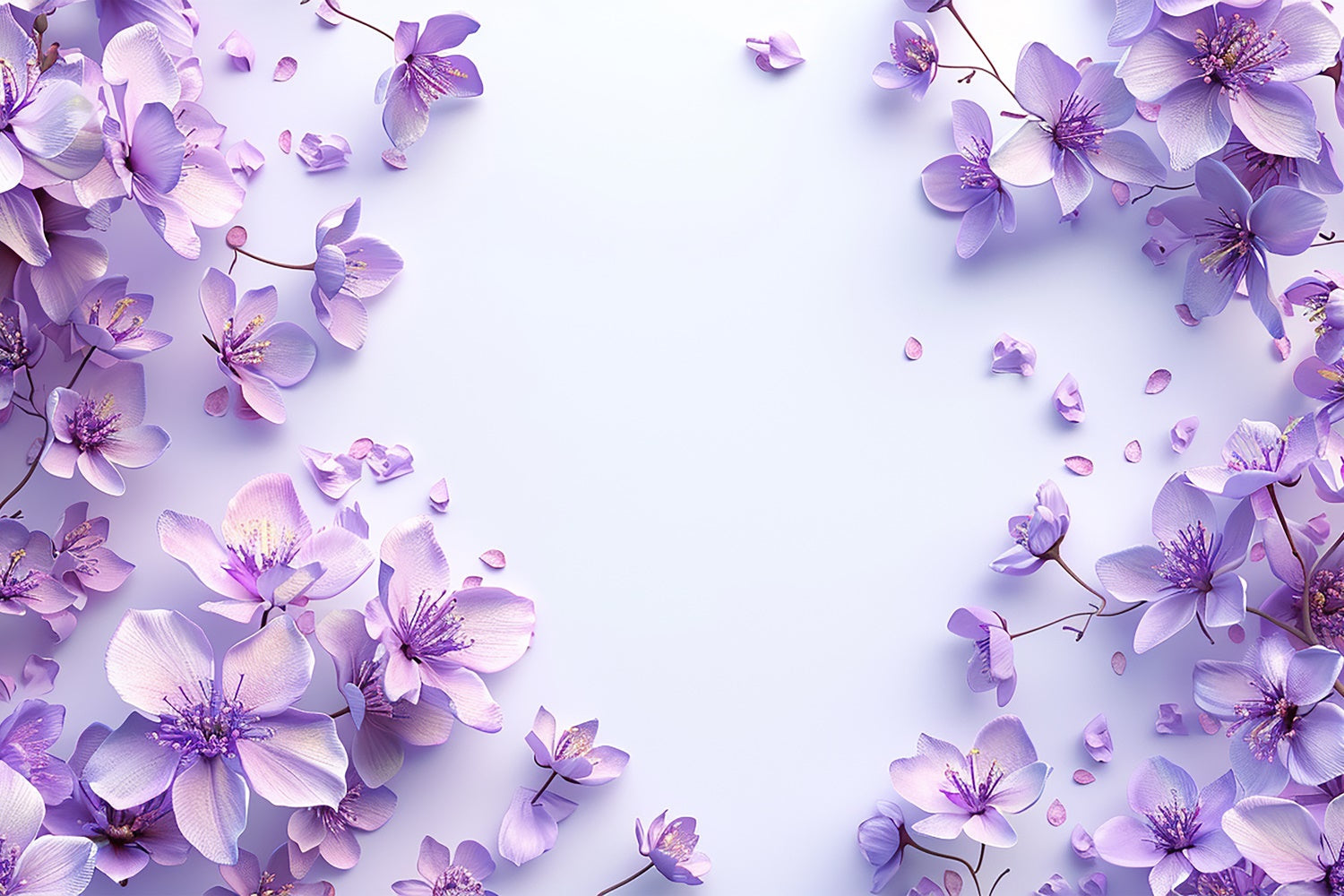 Blume Fotohintergrund Fotografie Heller Lavendel Minimalistischer Hintergrund BRP1-376