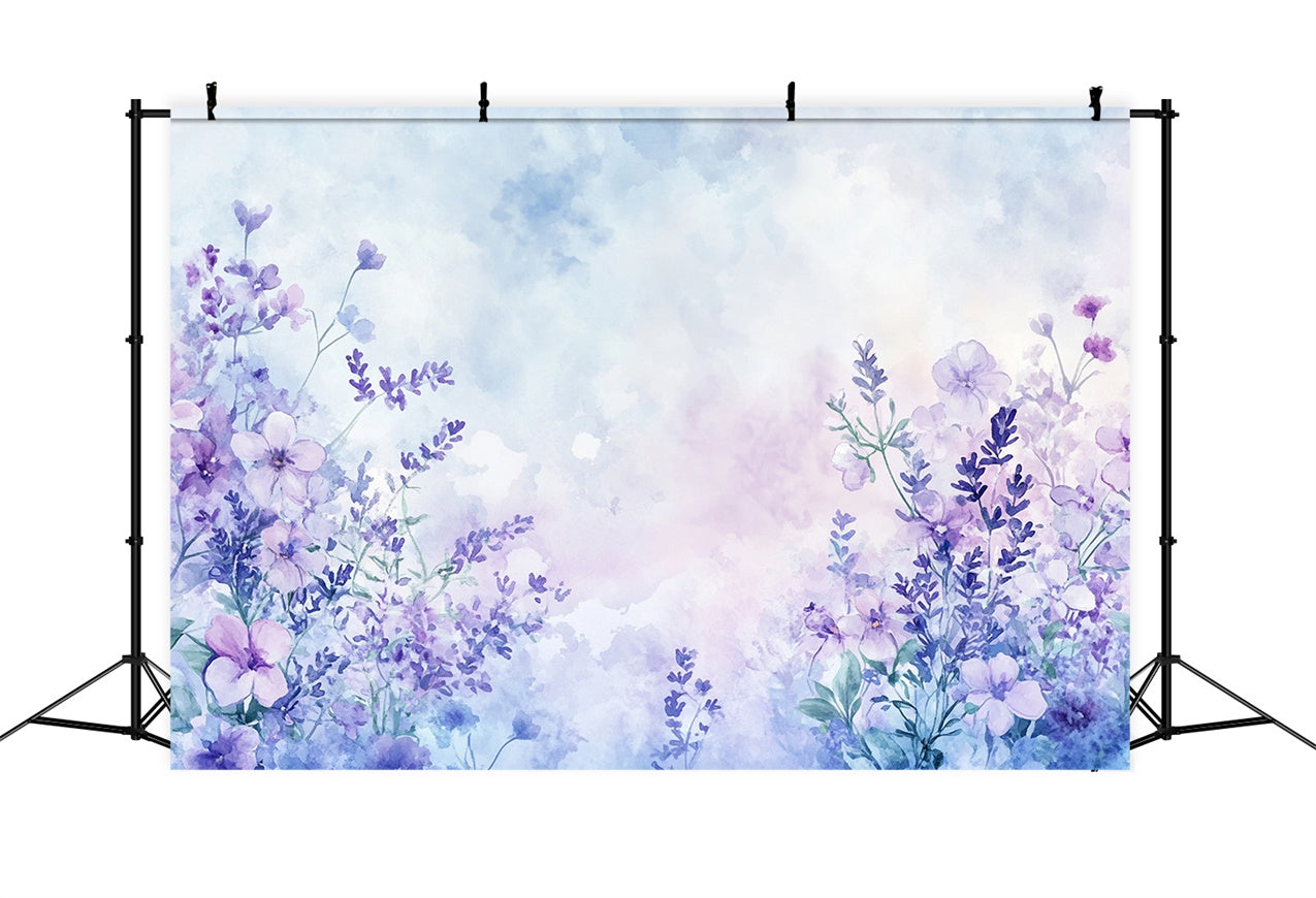 Blume Hintergrund Fotografie Verträumt Pastell Lavendel Hintergrund BRP1-377