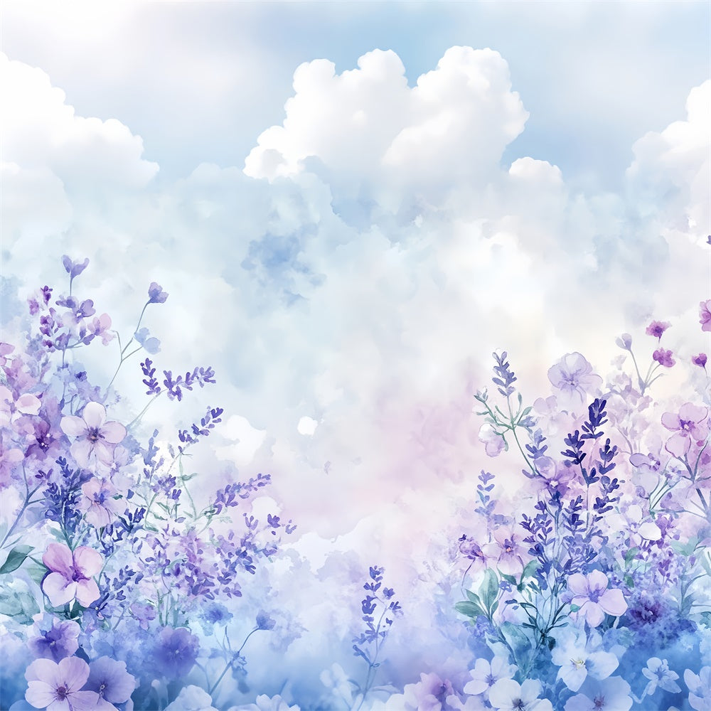 Blume Hintergrund Fotografie Verträumt Pastell Lavendel Hintergrund BRP1-377