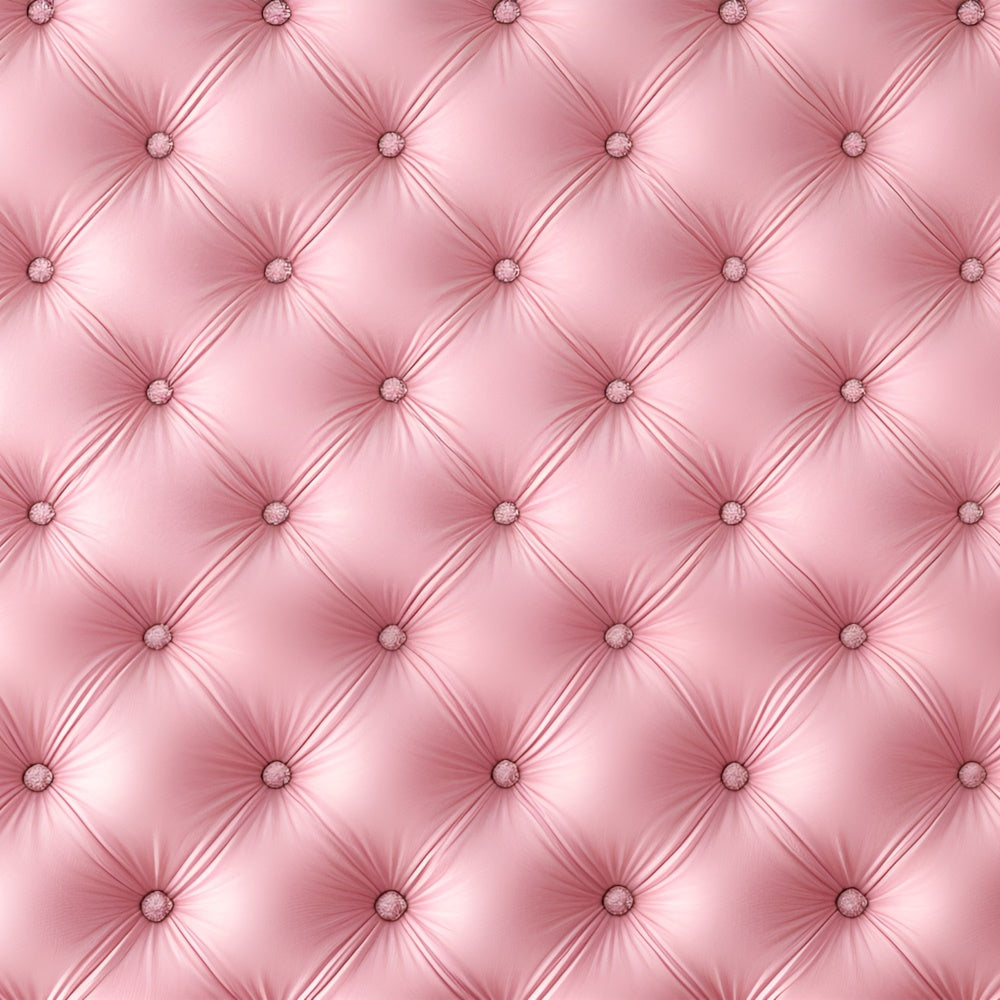 Boudoir-Hintergrund Rosa Knopf-Tufted Kissen Wandhintergrund BRP1-480