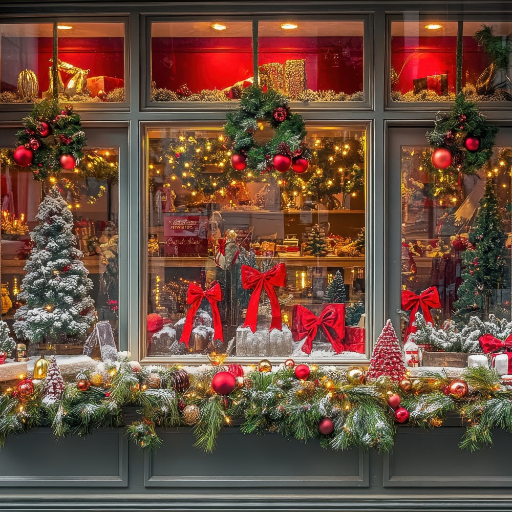 Hintergrund Weihnachten Fenster Display Hintergrund BRP10-149